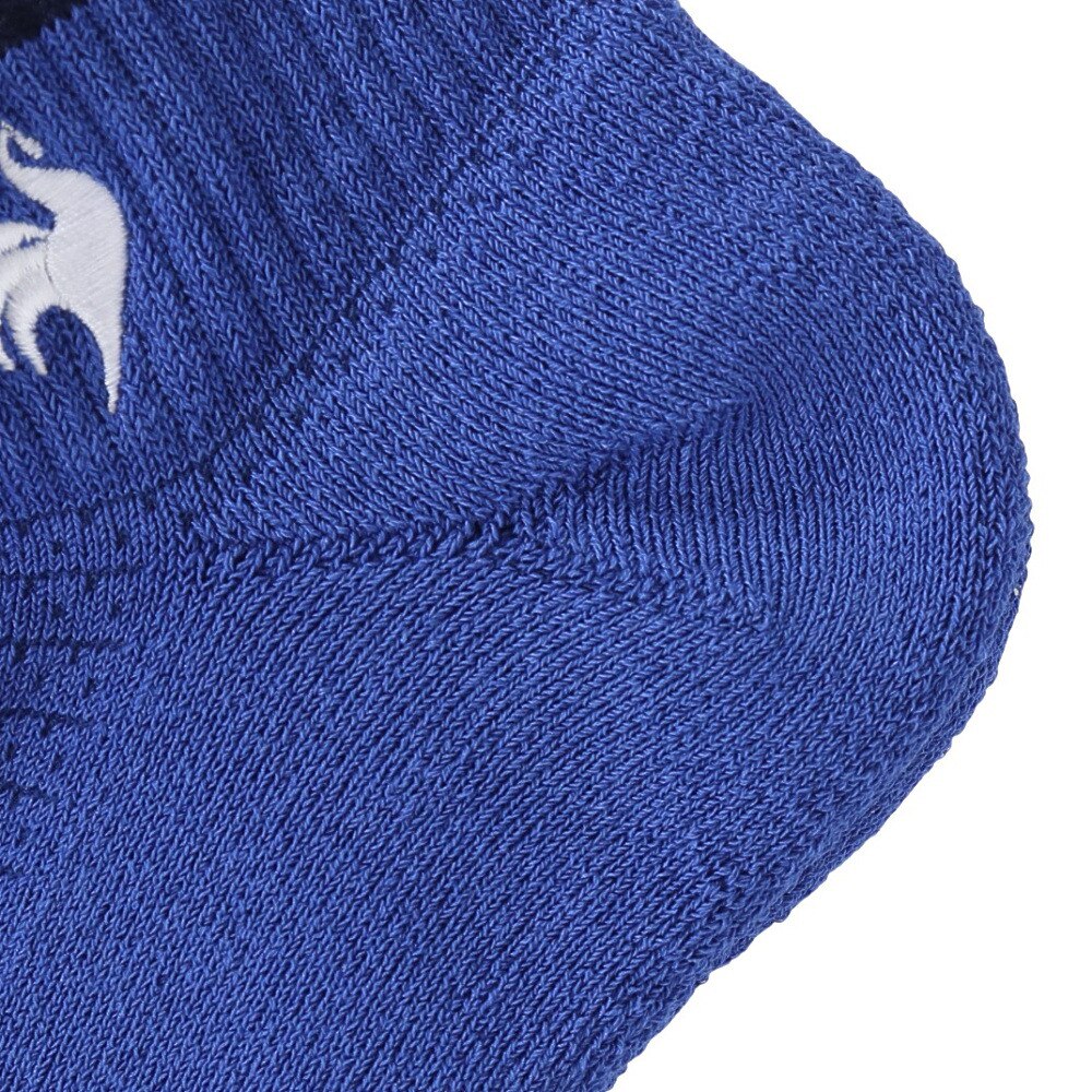 ルコックスポルティフ（lecoqsportif）（レディース）ゴルフ 涼感アンクル丈ソックス LG5SSO11L BL00