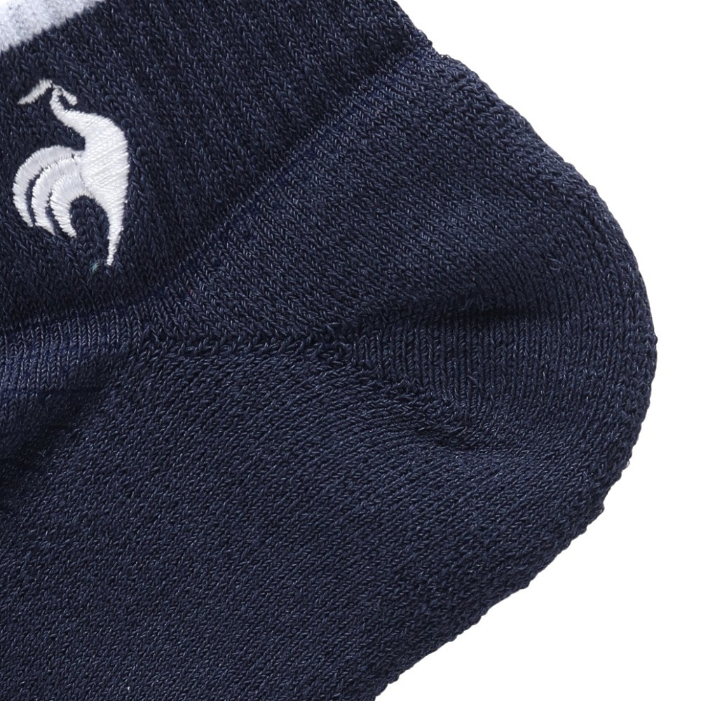 ルコックスポルティフ（lecoqsportif）（レディース）ゴルフ 涼感アンクル丈ソックス LG5SSO11L NV00