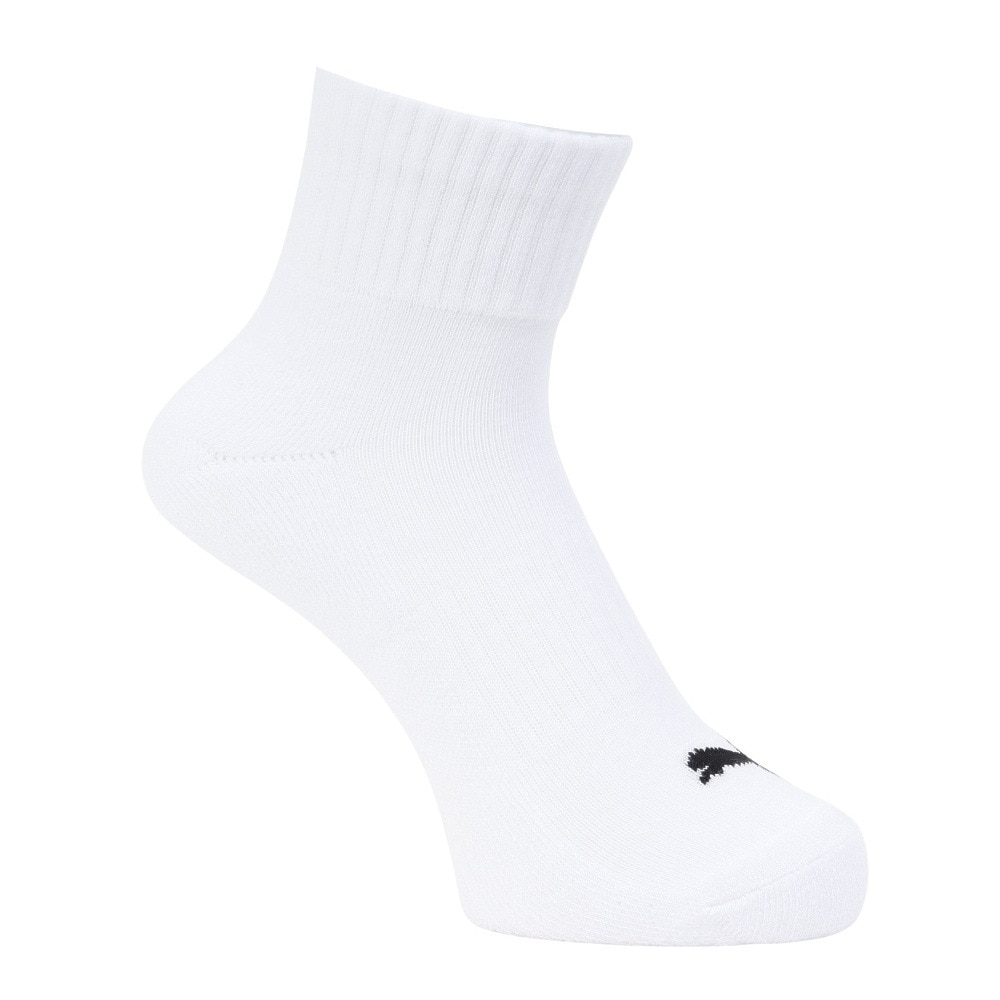 プーマ（PUMA）（レディース）ゴルフ 消臭 無地 クォーターソックス 3563047-01