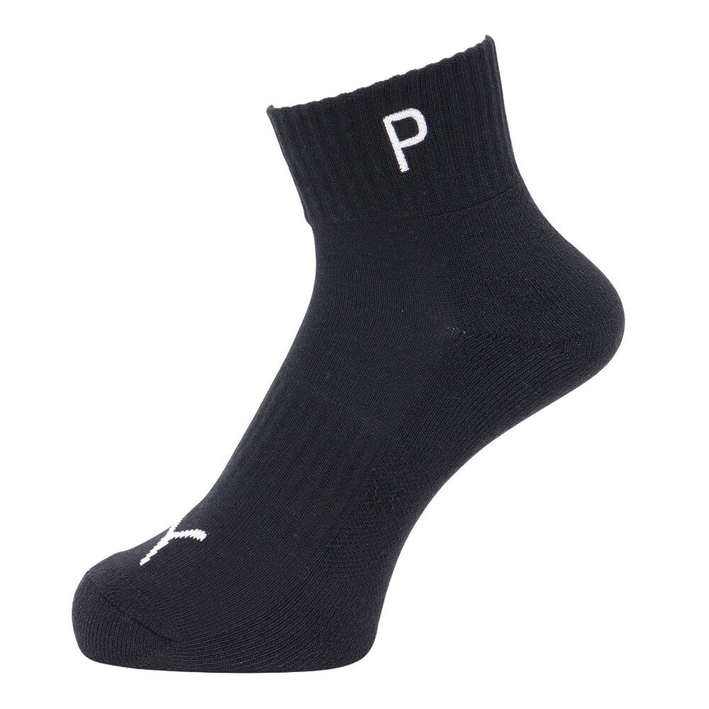 プーマ（PUMA）（レディース）ゴルフ 消臭 無地 クォーターソックス 3563047-02