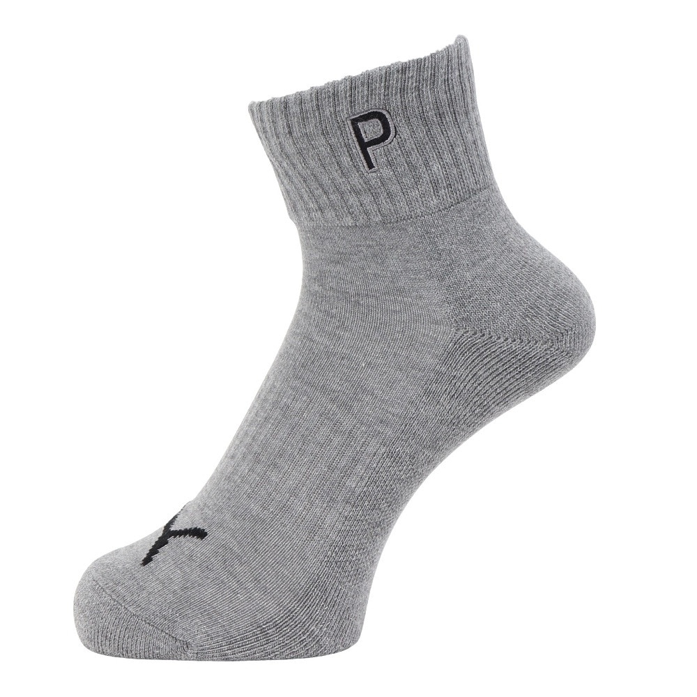 プーマ（PUMA）（レディース）ゴルフ 消臭 無地 クォーターソックス 3563047-03