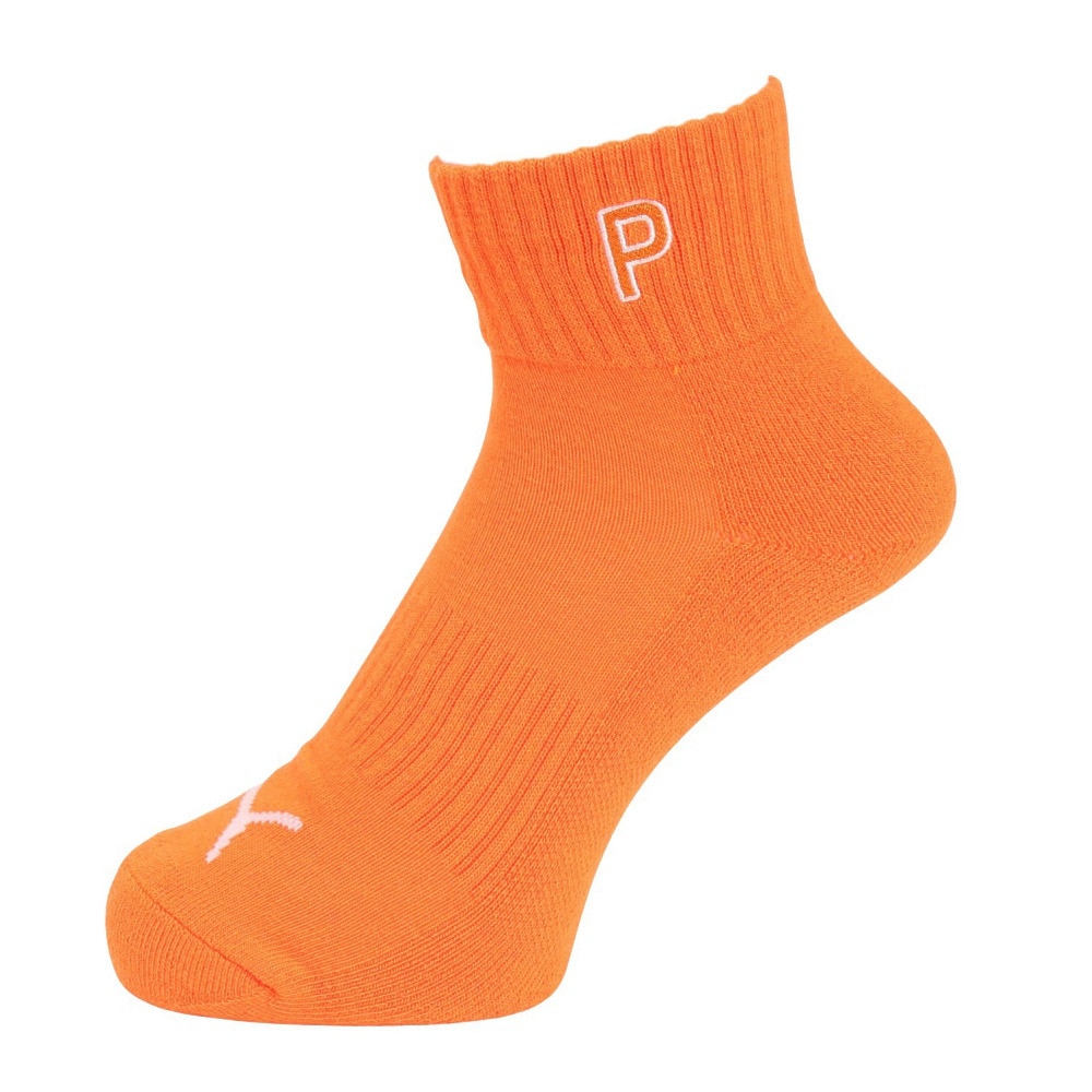 プーマ（PUMA）（レディース）ゴルフ 消臭 無地 クォーターソックス 3563047-04