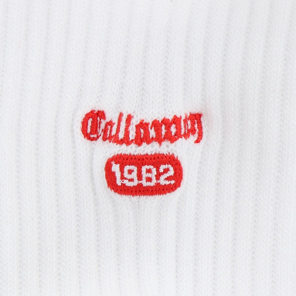 キャロウェイ（CALLAWAY）（レディース）ゴルフ 抗菌防臭 足底パイル ショートソックス C25293204-1100
