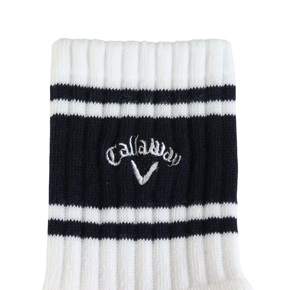 キャロウェイ（CALLAWAY）（レディース）リブショートソックス C25293207-1031