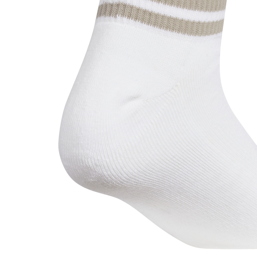 アディダス（adidas）（レディース）アンクル丈 スリーストライプス クッションソックス MGR64-JM0224