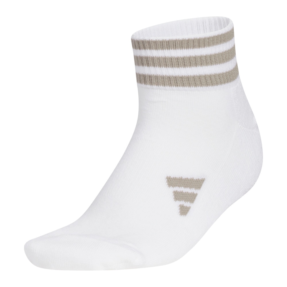 アディダス（adidas）（レディース）アンクル丈 スリーストライプス クッションソックス MGR64-JM0224