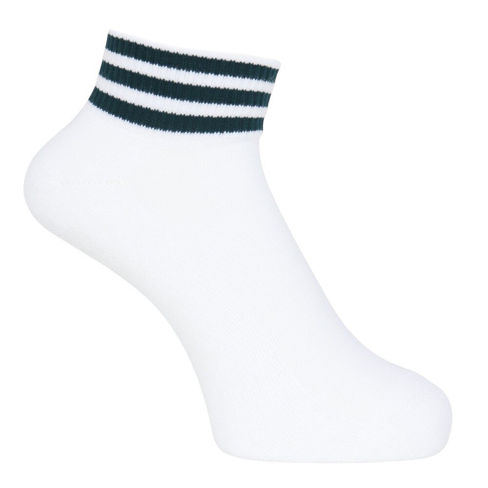 アディダス（adidas）（レディース）アンクル丈 スリーストライプス クッションソックス MGR64-JM0225