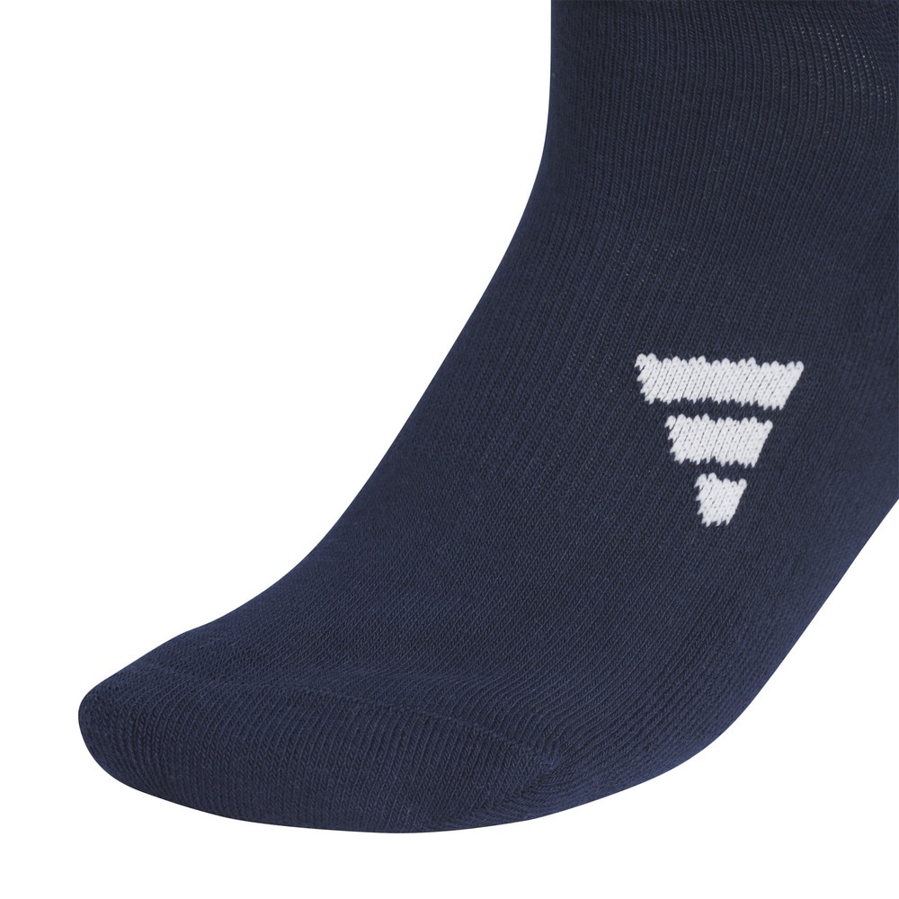 アディダス（adidas）（レディース）アンクル丈 スリーストライプス クッションソックス MGR64-JM0226