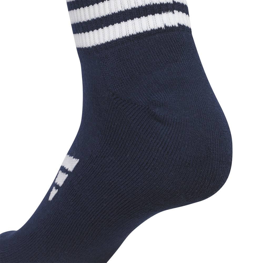アディダス（adidas）（レディース）アンクル丈 スリーストライプス クッションソックス MGR64-JM0226