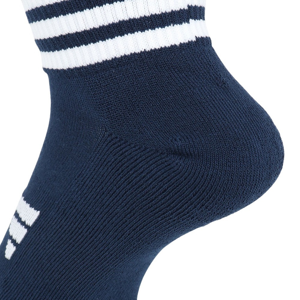 アディダス（adidas）（レディース）アンクル丈 スリーストライプス クッションソックス MGR64-JM0226