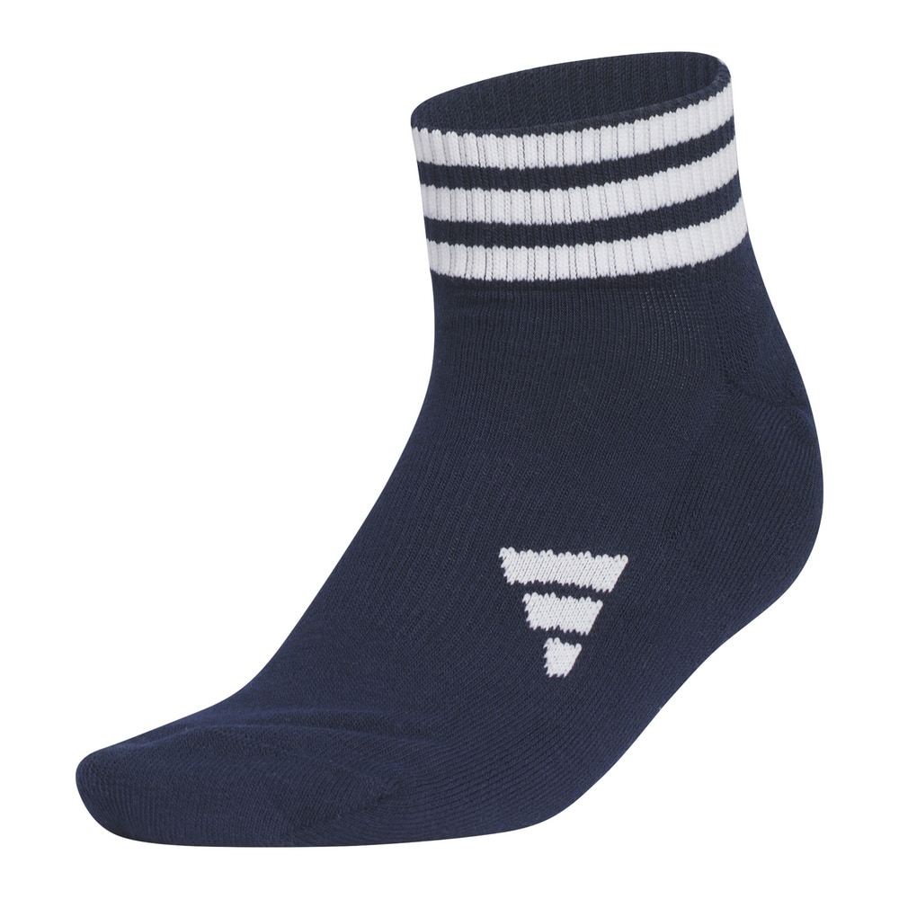 アディダス（adidas）（レディース）アンクル丈 スリーストライプス クッションソックス MGR64-JM0226