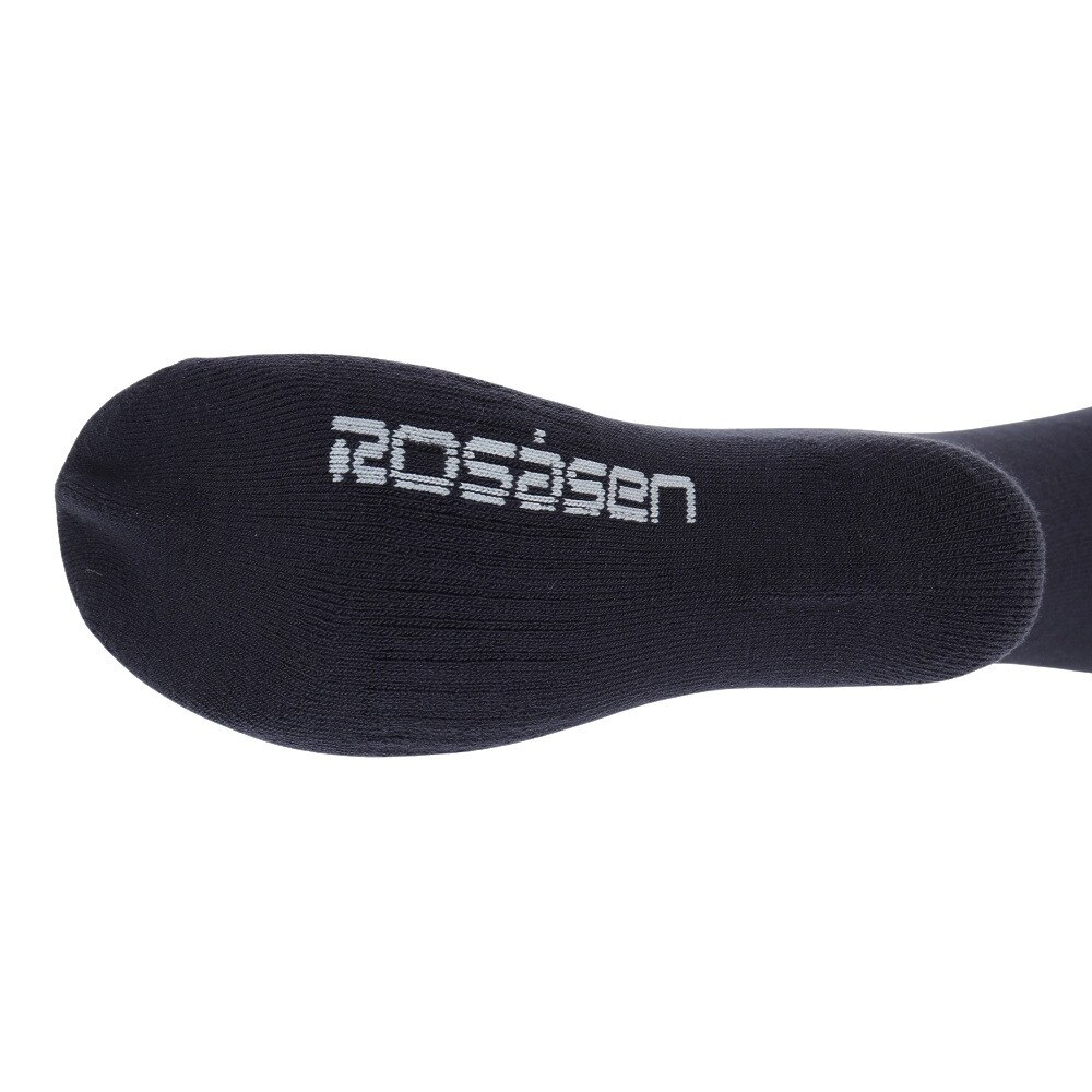 ROSASEN（レディース）ダイナホット ツートンハイソックス 046-47961-098