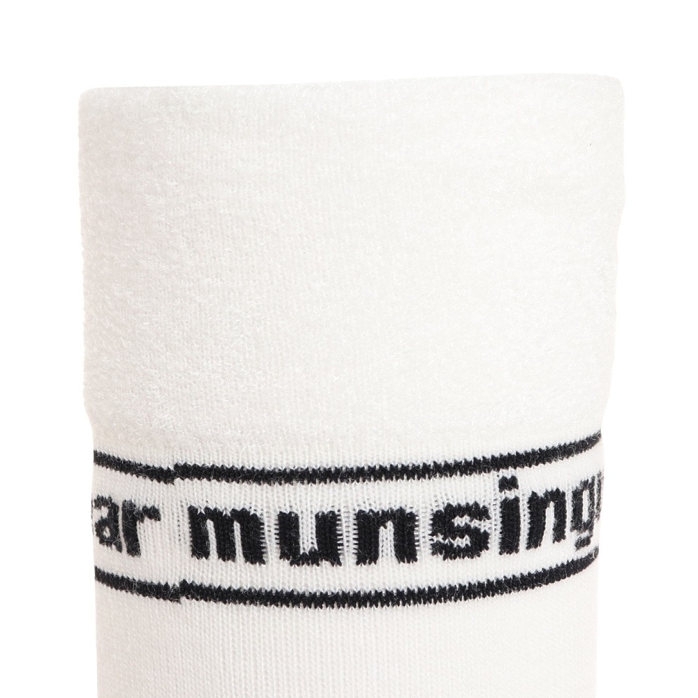 マンシングウエア（MUNSING WEAR）（レディース）ENVOY/エンボイ 遠赤保温 オーバーニーソックス MECUJB04 WH00