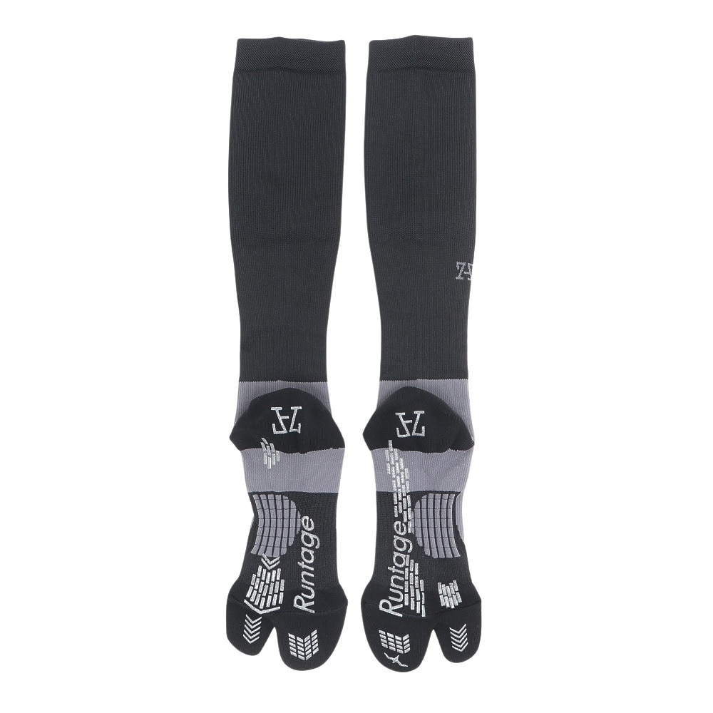 トミーアーマー（Tommy Armour）（レディース）ゴルフ 着圧 Runtage ハイソックス TAED22F080016 BLK