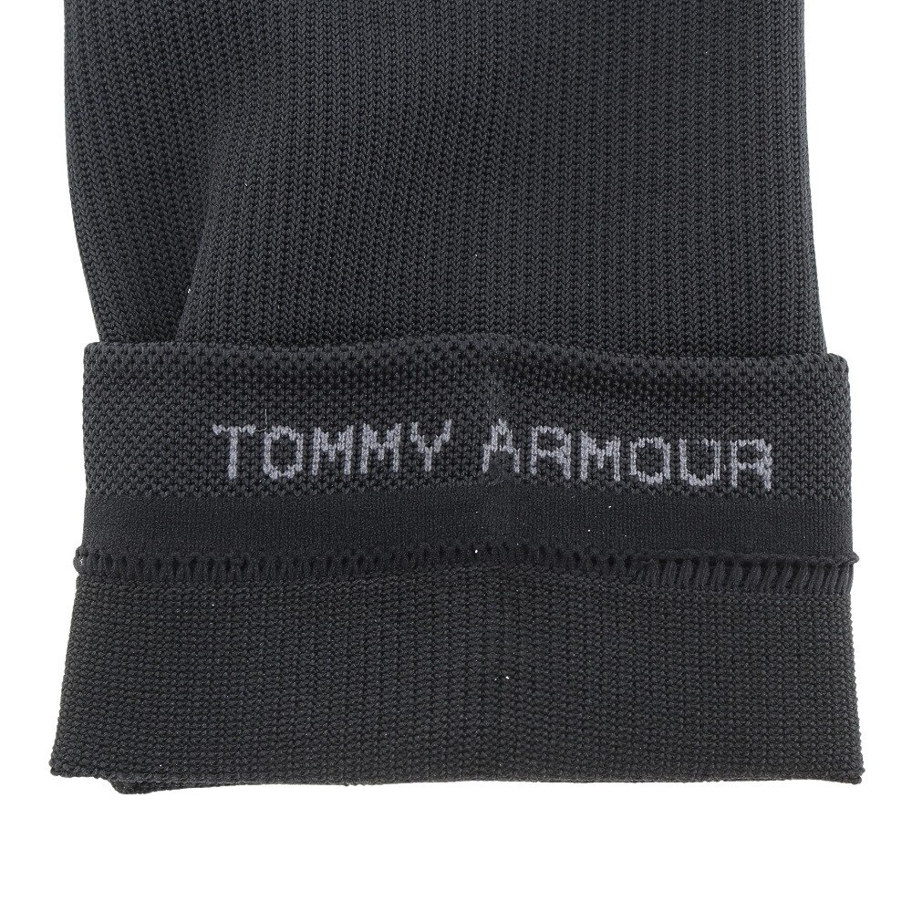 トミーアーマー（Tommy Armour）（レディース）ゴルフ 着圧 Runtage ハイソックス TAED22F080016 BLK