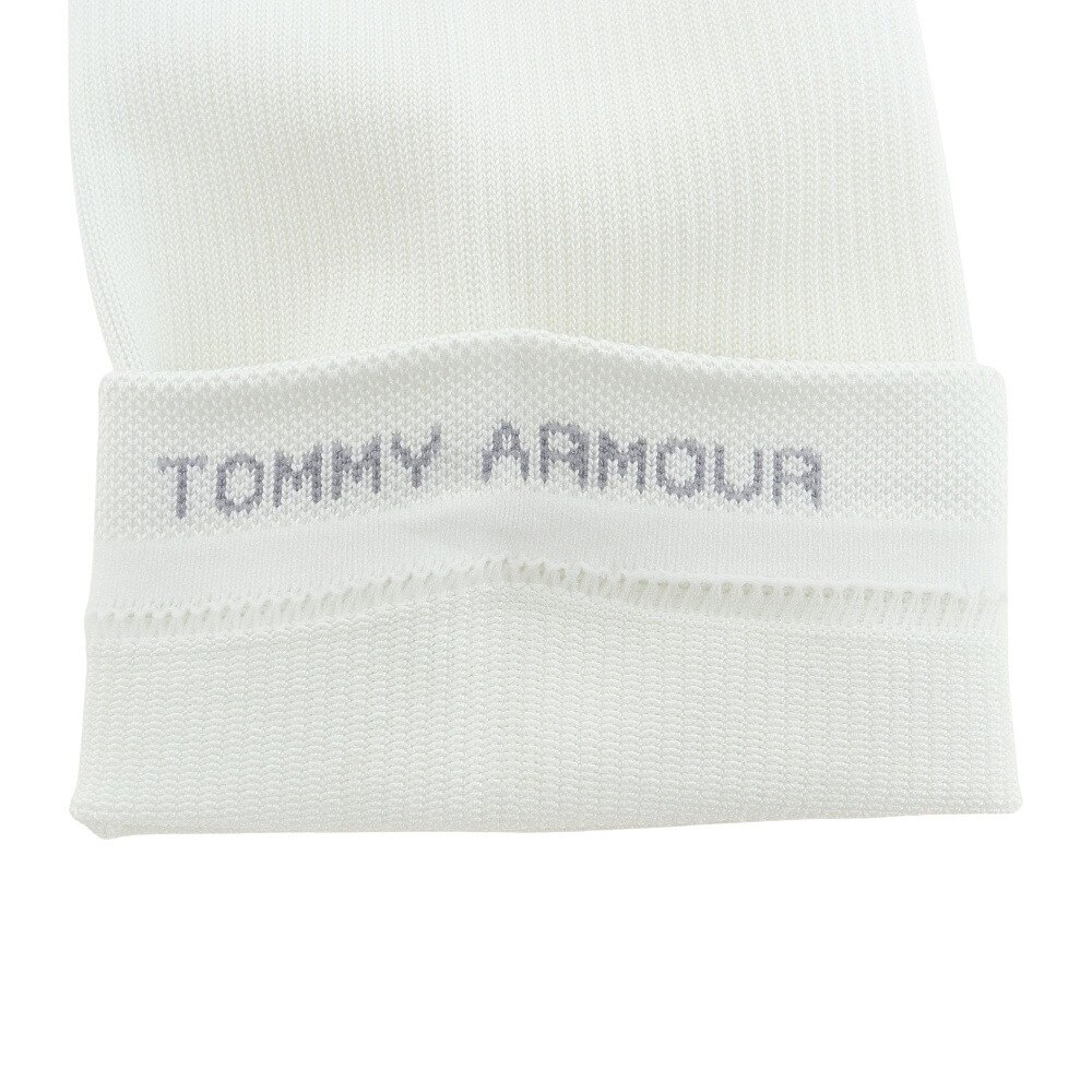 トミーアーマー（Tommy Armour）（レディース）ゴルフ 着圧 Runtage ハイソックス TAED22F080016 WHT