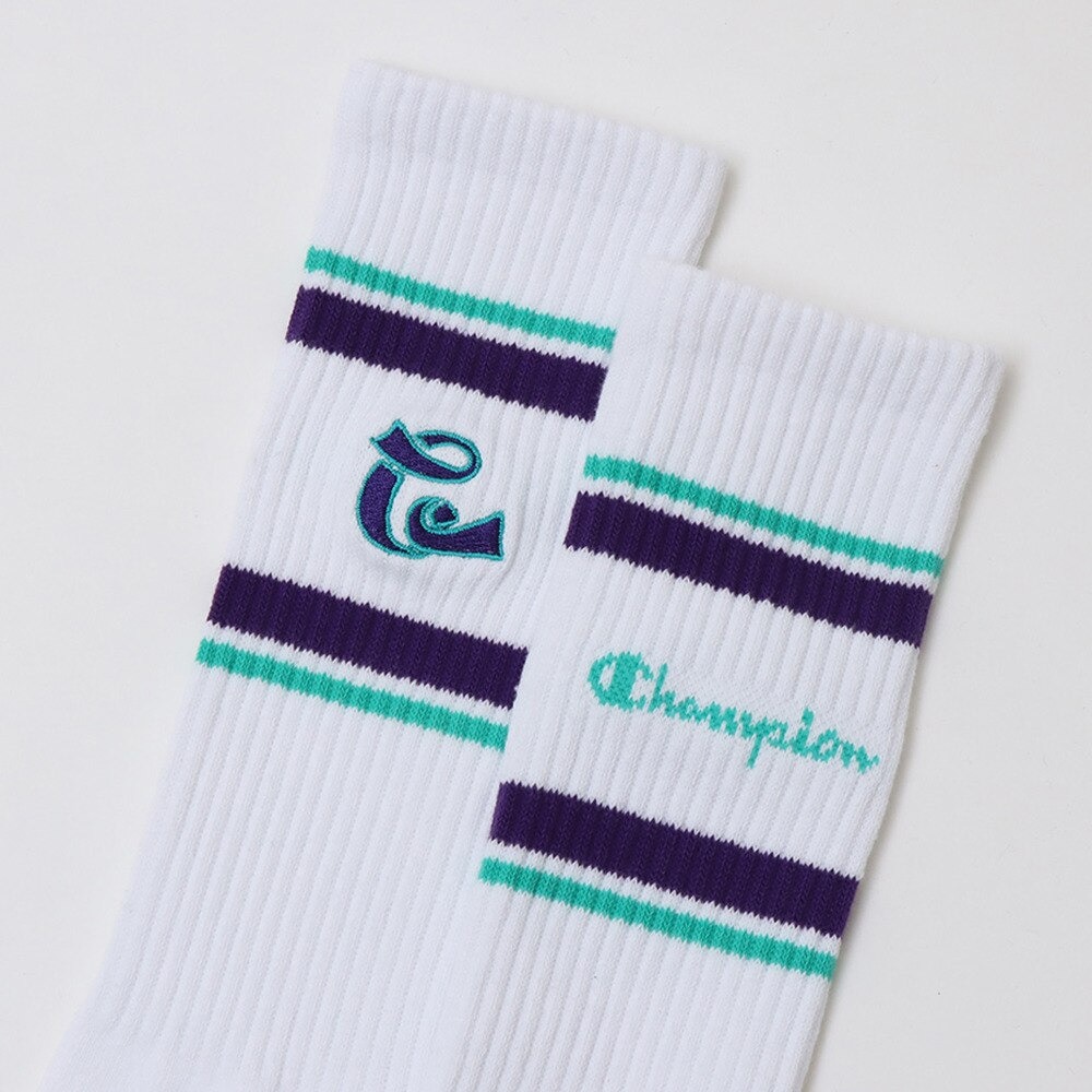 チャンピオン（CHAMPION）（レディース）ゴルフ 抗菌防臭 ハイソックス CW-XG701S 010