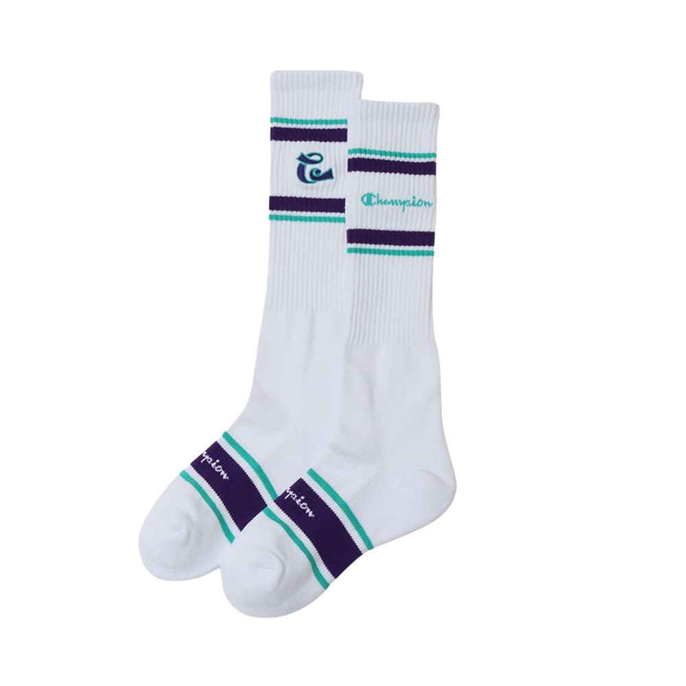 チャンピオン（CHAMPION）（レディース）ゴルフ 抗菌防臭 ハイソックス CW-XG701S 010