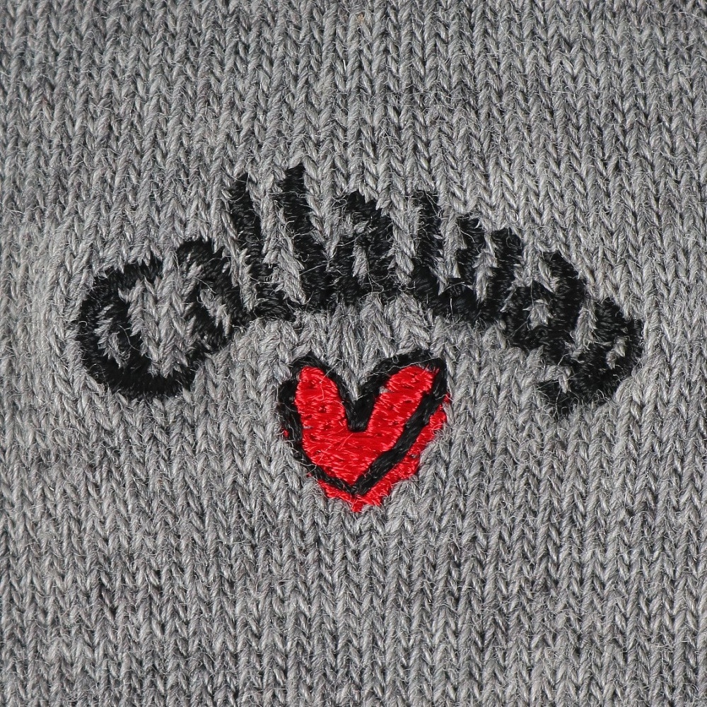 キャロウェイ（CALLAWAY）（レディース）ゴルフ 吸汗速乾 抗菌防臭 ハートロゴ ニーハイソックス C23193215-1020