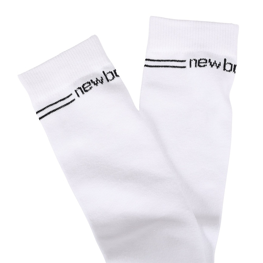 ニューバランス（new balance）（レディース）ゴルフ 抗菌防臭 ラインロゴ ハイソックス 012-3986503-030
