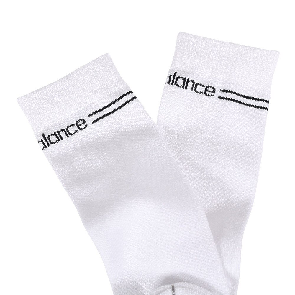 ニューバランス（new balance）（レディース）ゴルフ 抗菌防臭 ラインロゴ ハイソックス 012-3986503-030