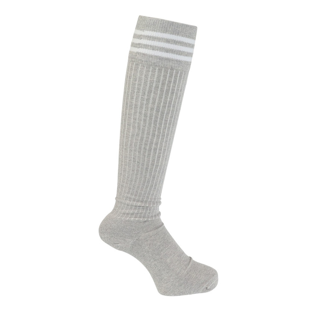 アディダス（adidas）（レディース）ゴルフ ニーハイ スリーストライプス クッションソックス MGR61-IB0458MGR