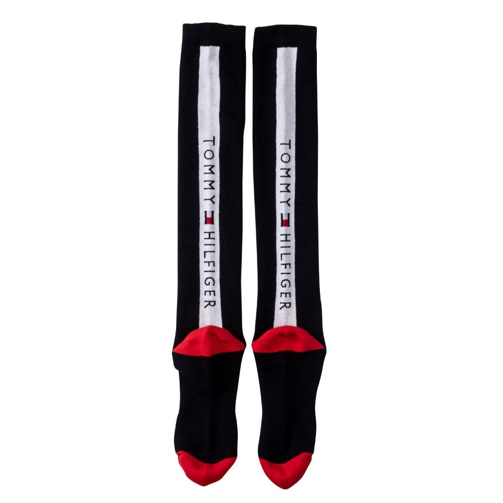 トミー ヒルフィガー ゴルフ（TOMMY HILFIGER GOLF）（レディース）ゴルフ ニーハイソックス バッグロゴ THMB3S2F-NVY