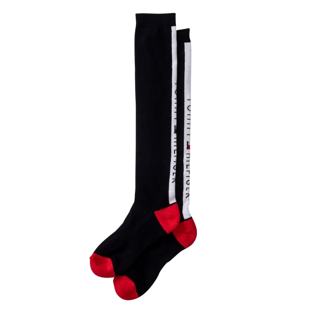 トミー ヒルフィガー ゴルフ（TOMMY HILFIGER GOLF）（レディース）ゴルフ ニーハイソックス バッグロゴ THMB3S2F-NVY