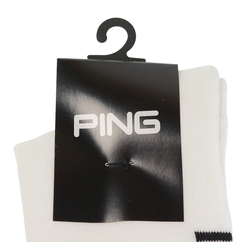 ピン（PING）（レディース）ゴルフ 抗菌防臭 ハイソックス 622-4186106-030