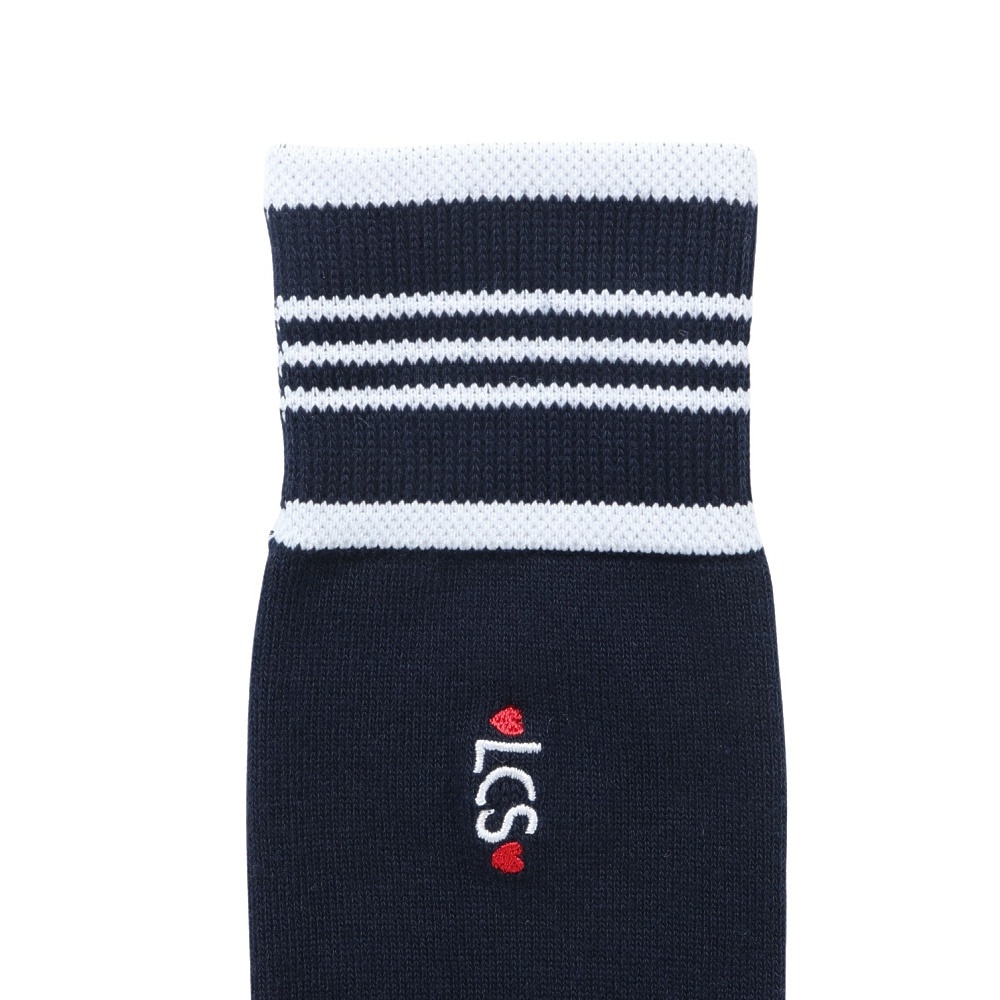 ルコックスポルティフ（lecoqsportif）（レディース）ゴルフ 抗菌防臭 シーズンモチーフハイソックス QGCXJB01 NV00