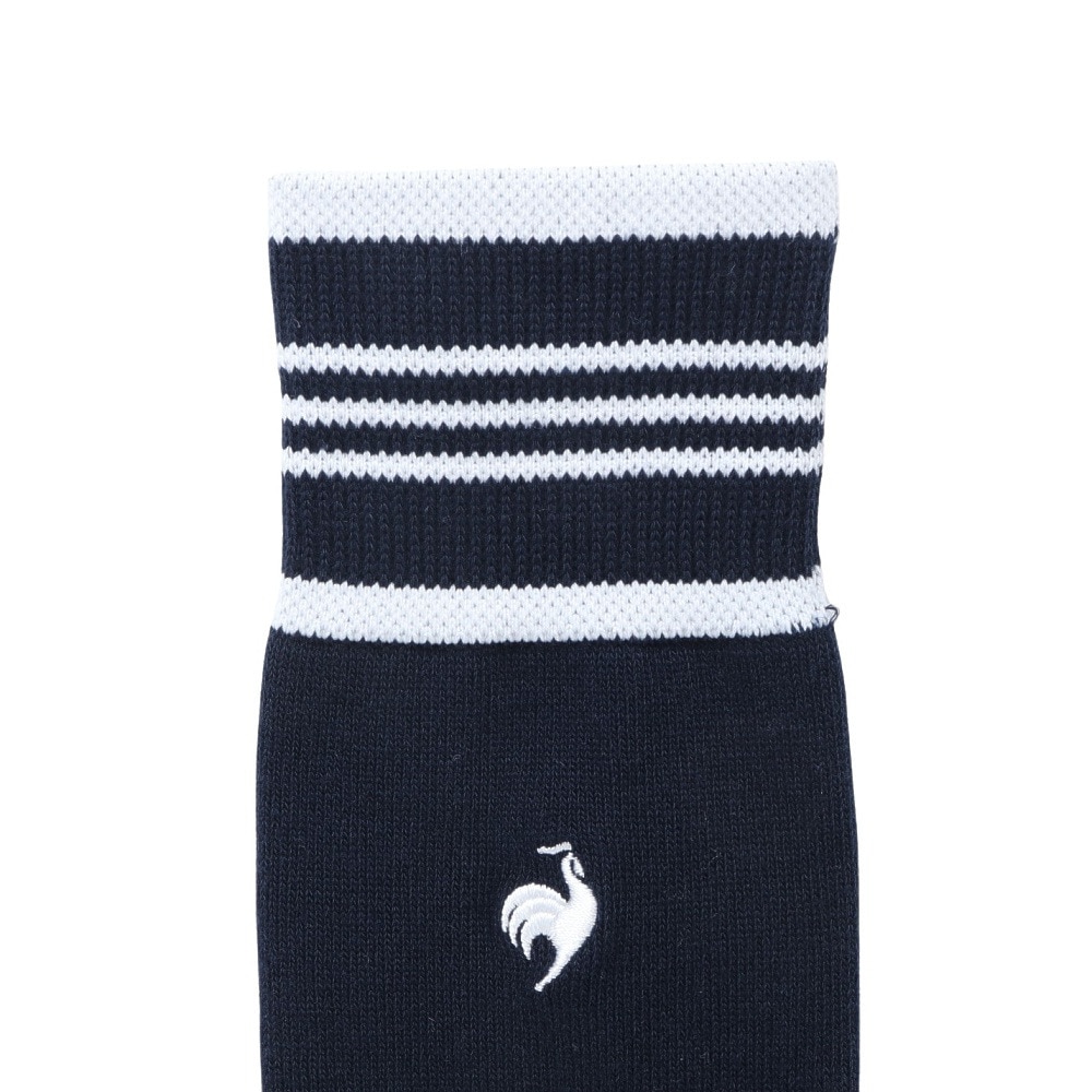 ルコックスポルティフ（lecoqsportif）（レディース）ゴルフ 抗菌防臭 シーズンモチーフハイソックス QGCXJB01 NV00