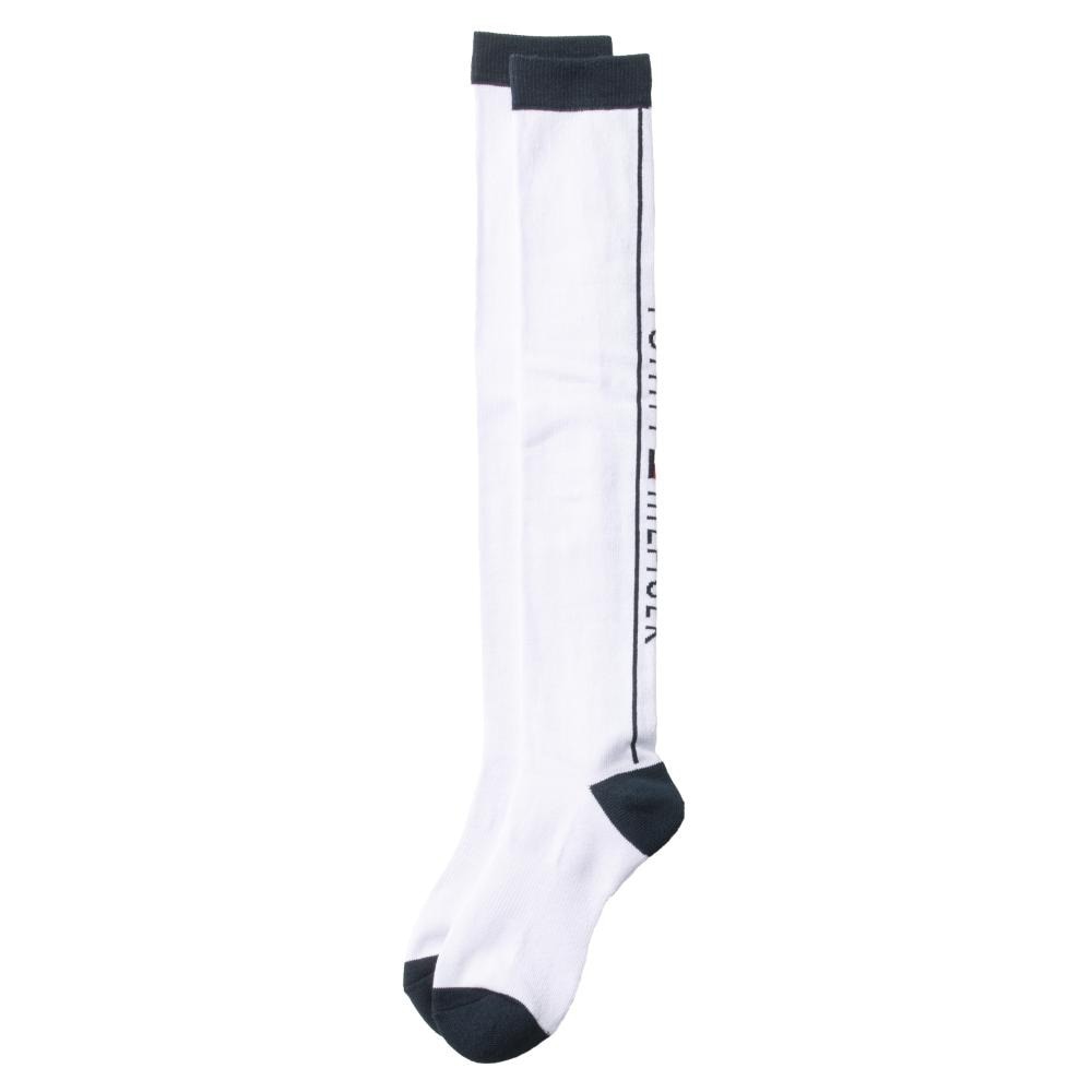 トミー ヒルフィガー ゴルフ（TOMMY HILFIGER GOLF）（レディース）ゴルフ ニーハイソックス ロゴ THMB4S06-WHT