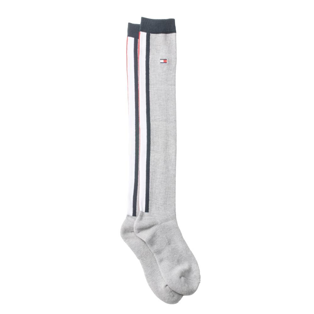 トミー ヒルフィガー ゴルフ（TOMMY HILFIGER GOLF）（レディース）ゴルフ ニーハイソックスフラッグ THMB4S07-GRY