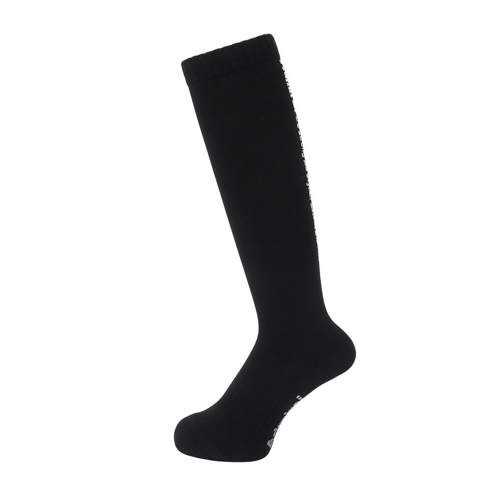 アドミラル ゴルフ（Admiral GOLF）（レディース）ゴルフ 抗菌防臭 バックロゴ ハイソックス ADMB4B21-BLK