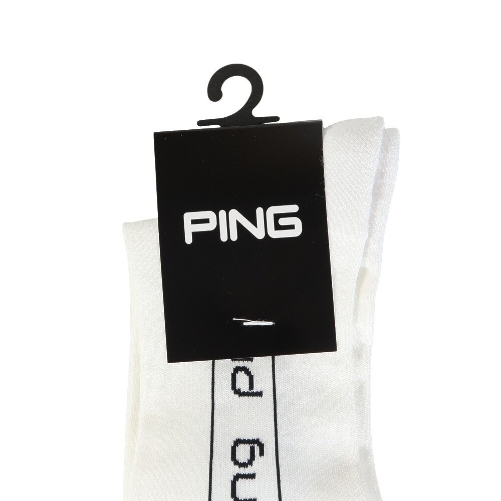 ピン（PING）（レディース）ゴルフ 抗菌防臭 着圧 カルキュロエコ ハイソックス 622-4286894-030