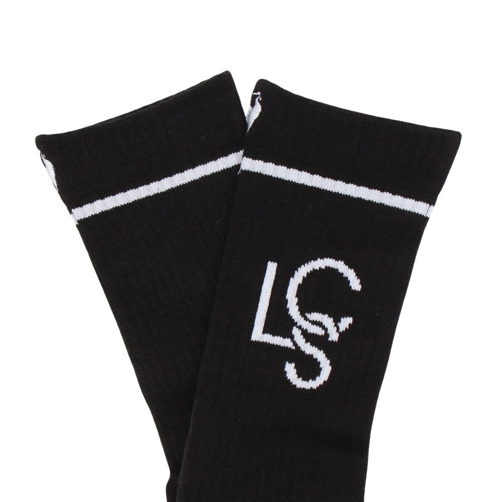 ルコックスポルティフ（lecoqsportif）（レディース）ゴルフ 保温 ヒートナビ ハイソックス LG4FSO06L BK00