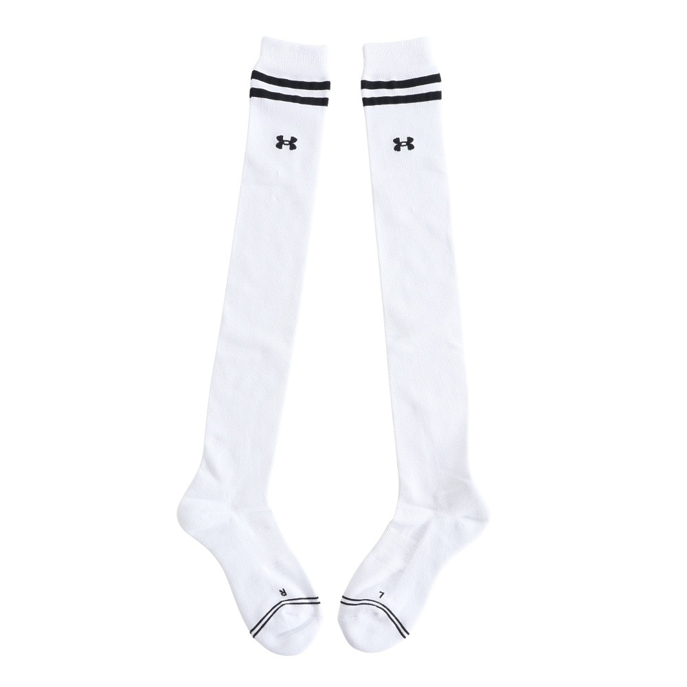 アンダーアーマー（UNDER ARMOUR）（レディース）ニーハイゴルフソックス 6001615 100