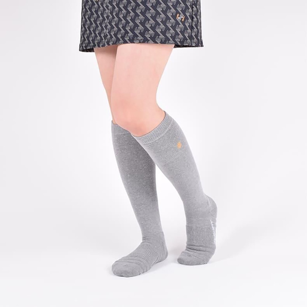 レザレクション（Resurrection）（レディース）RRロゴハイソックス GRY RR2-3SO-H01