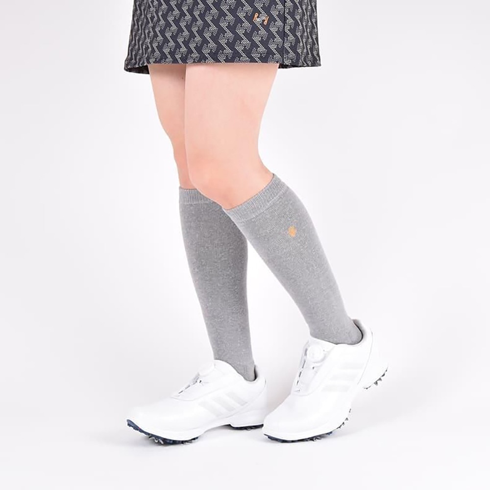 レザレクション（Resurrection）（レディース）RRロゴハイソックス GRY RR2-3SO-H01