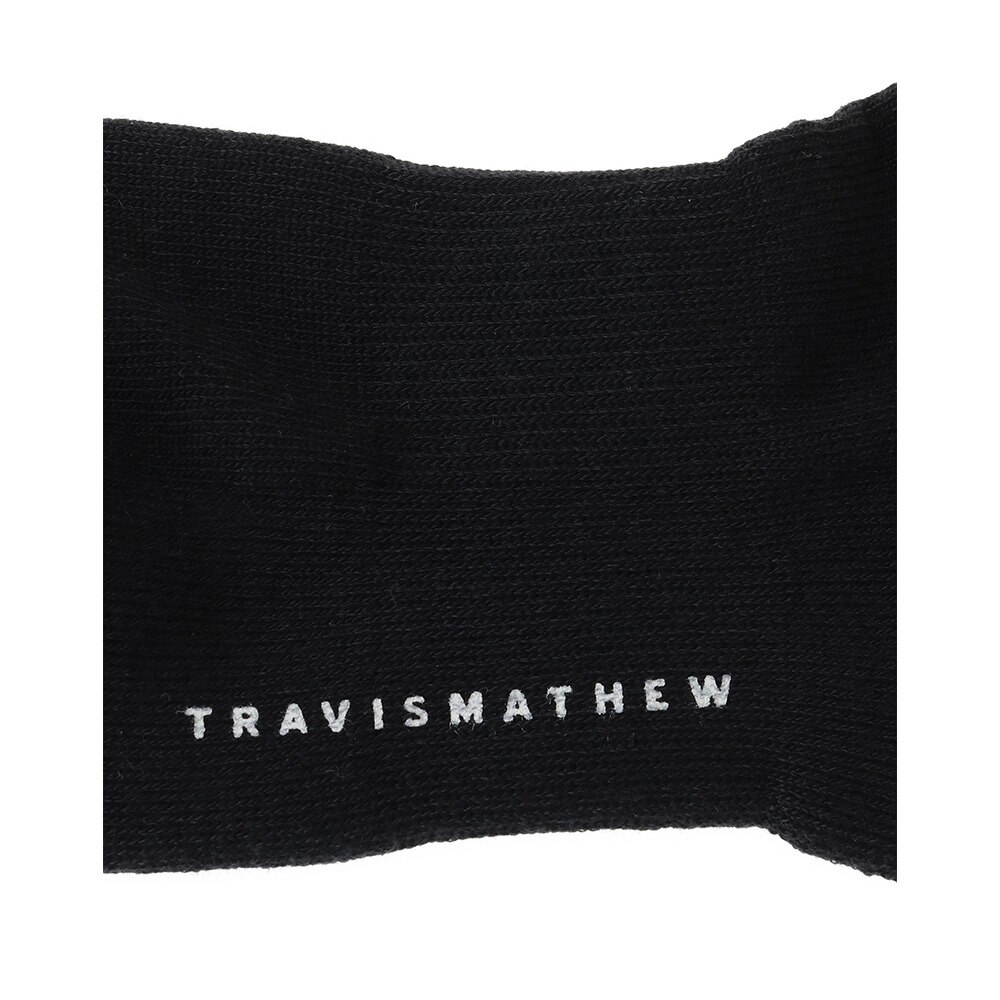 トラヴィスマシュー（Travis Mathew）（レディース）ゴルフ ハイソックス 7AL593-0BLK