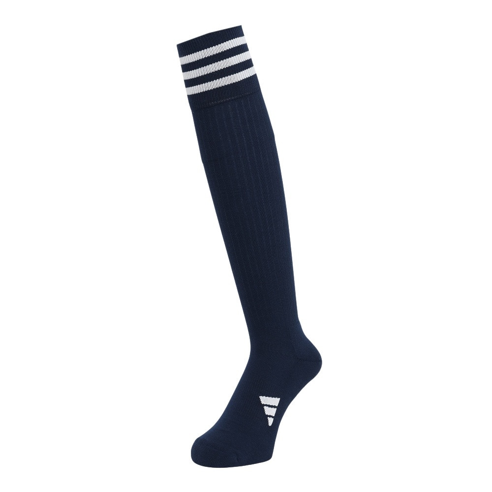 アディダス（adidas）（レディース）ゴルフ ニーハイ スリーストライプス クッションソックス MGR61-JD6597NVY