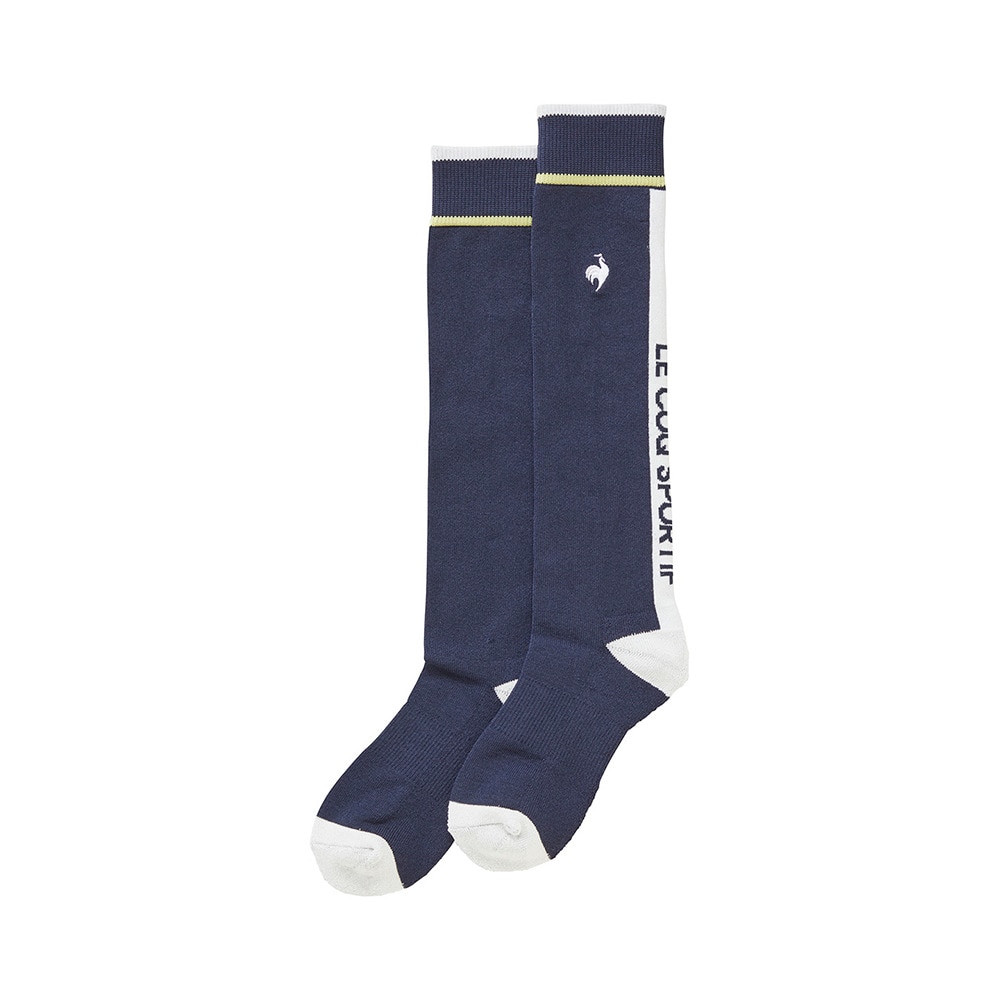 ルコックスポルティフ（lecoqsportif）（レディース）ゴルフ 抗菌防臭 涼感ハイソックス LG5SSO07L NV00