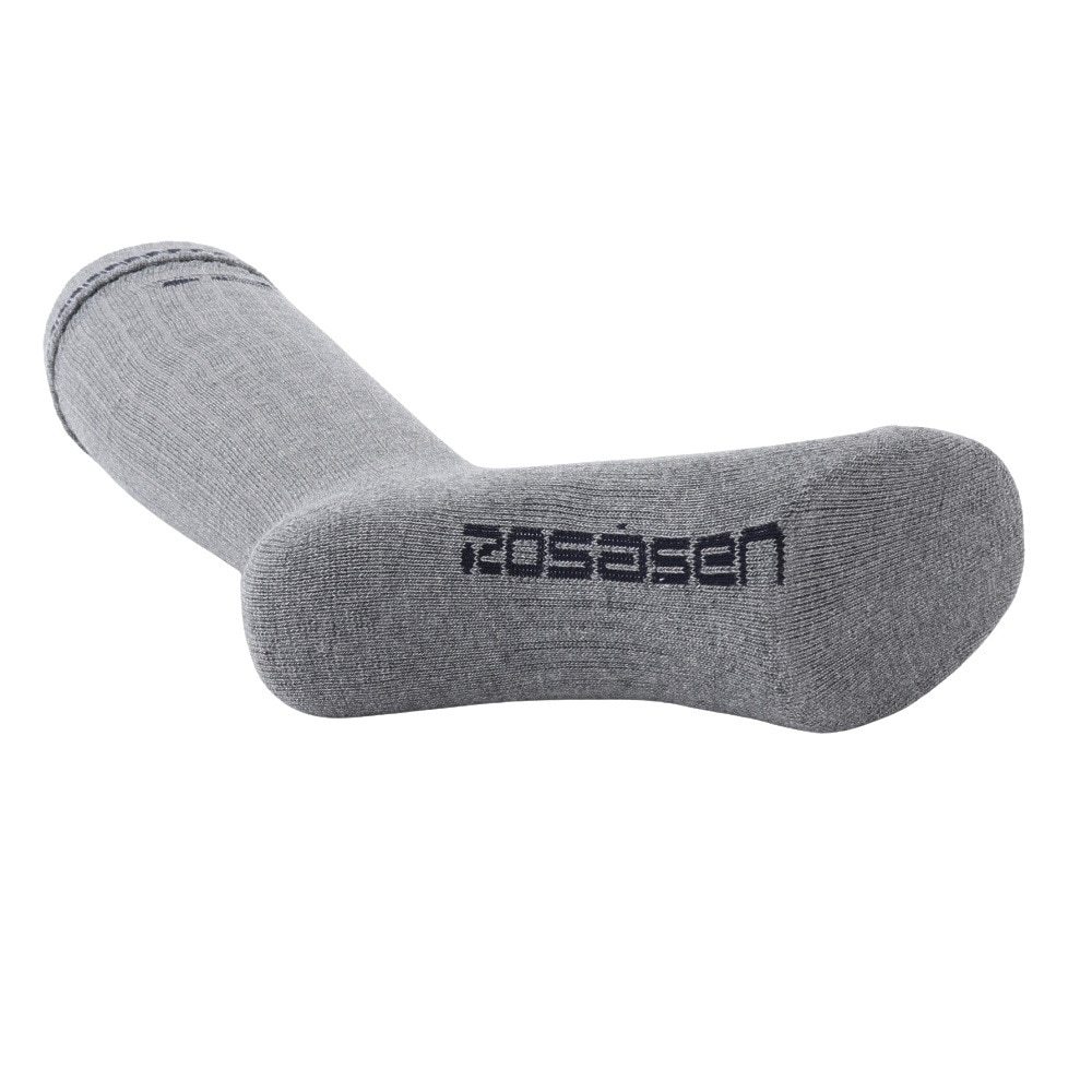 ROSASEN（ROSASEN）（レディース）ゴルフ 足底パイル 針抜きリブ ハイソックス 046-44864-25AW-013
