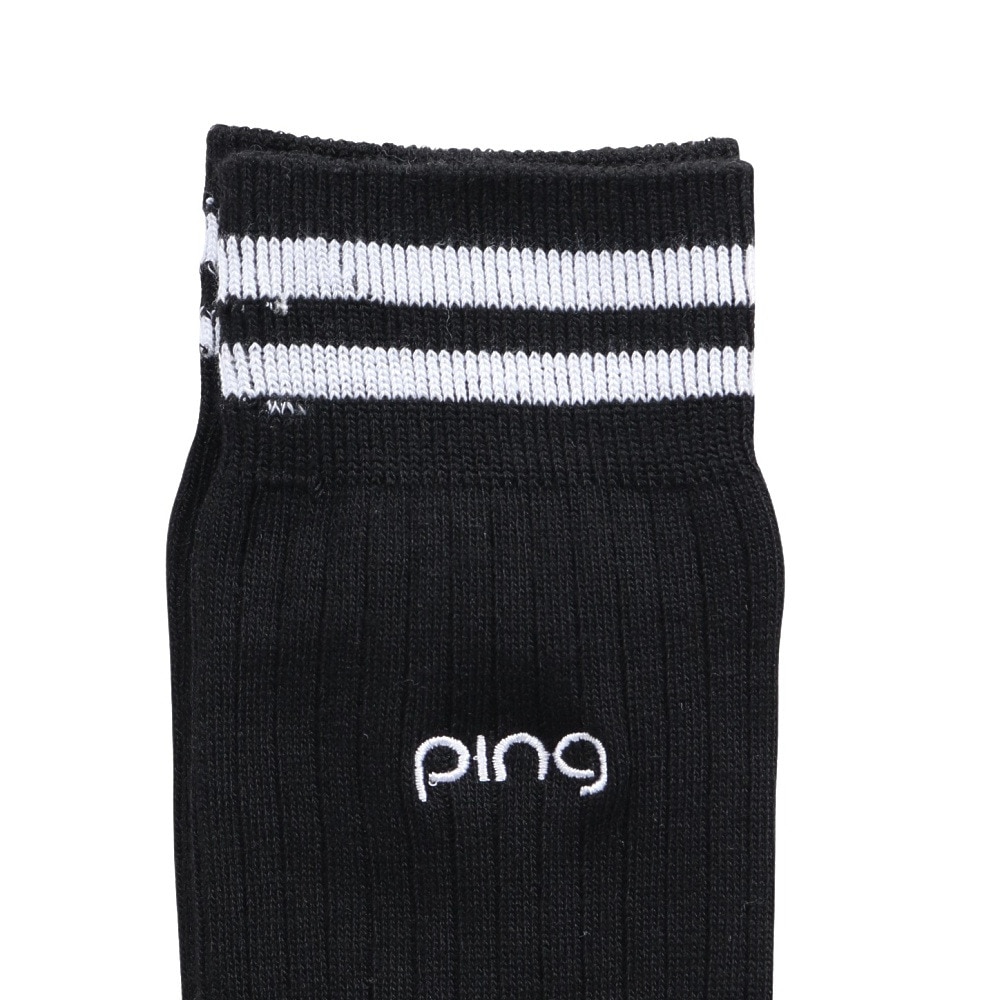 ピン（PING）（レディース）ニーハイソックス 622-5286802-010