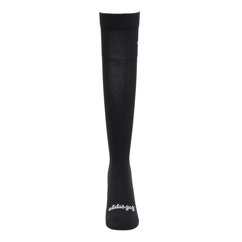 アディダス（adidas）（レディース）ゴルフ パフォーマンス ロゴ ニーソックス JWK33-JM0228 BLK