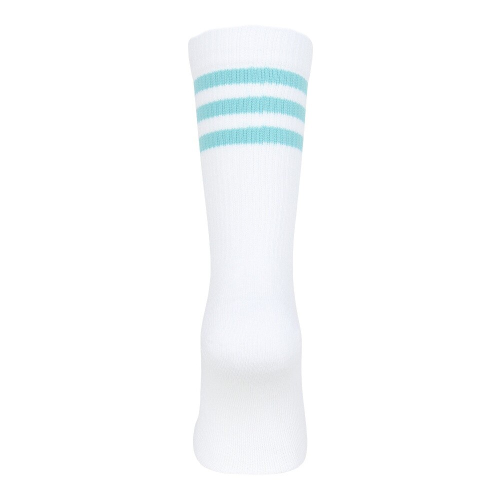 アディダス（adidas）（レディース）クルー丈 スリーストライプ クッションソックス MGR52-JM0222
