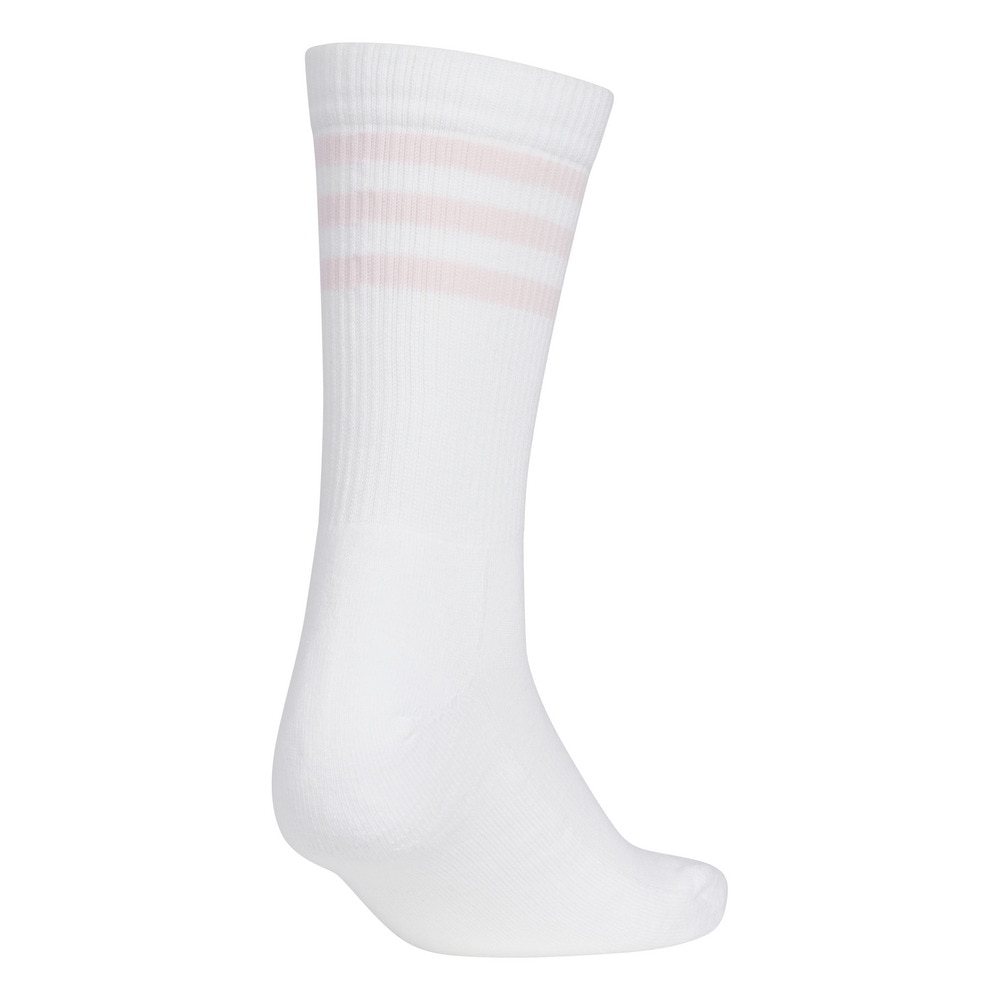 アディダス（adidas）（レディース）クルー丈 スリーストライプ クッションソックス MGR52-JM0223