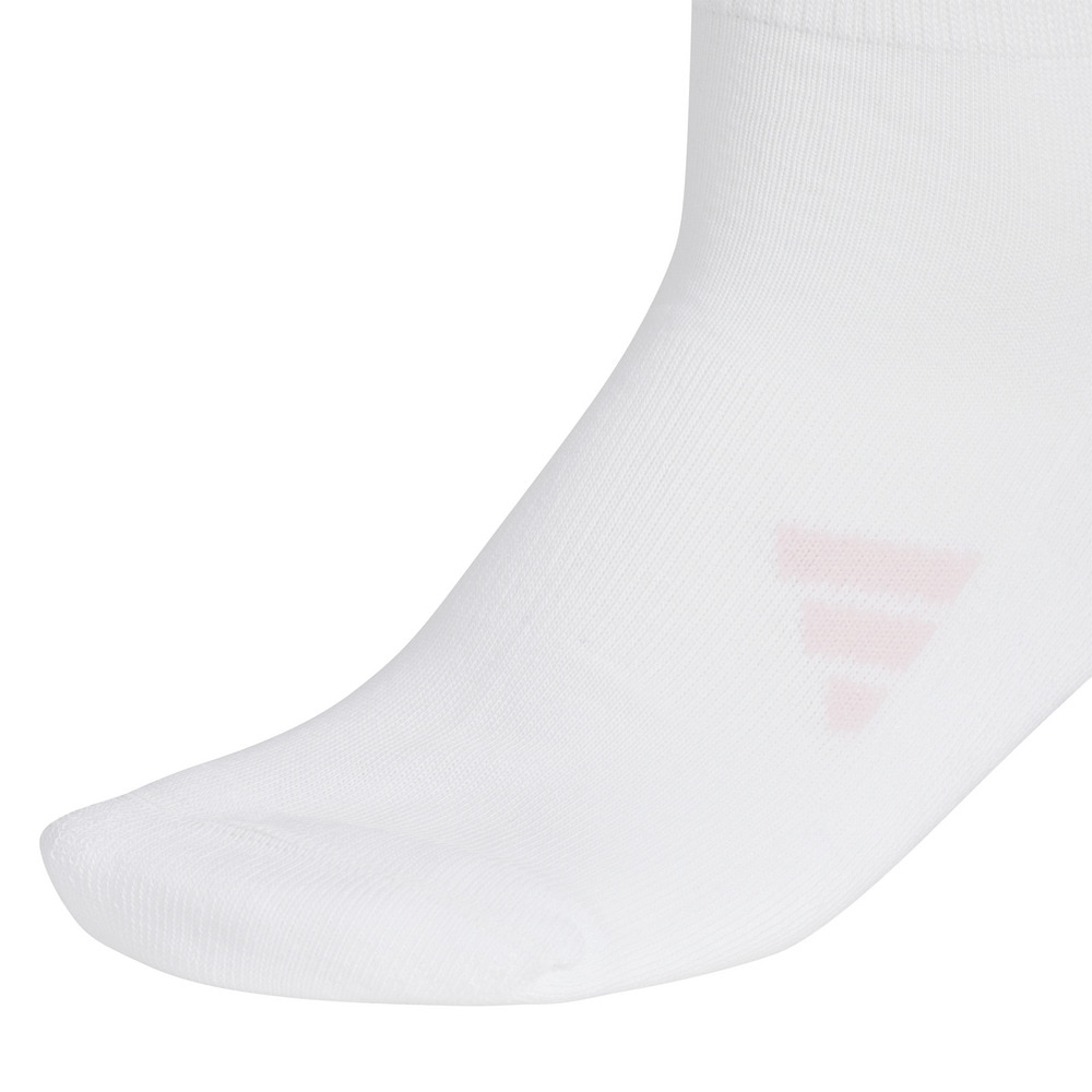 アディダス（adidas）（レディース）クルー丈 スリーストライプ クッションソックス MGR52-JM0223