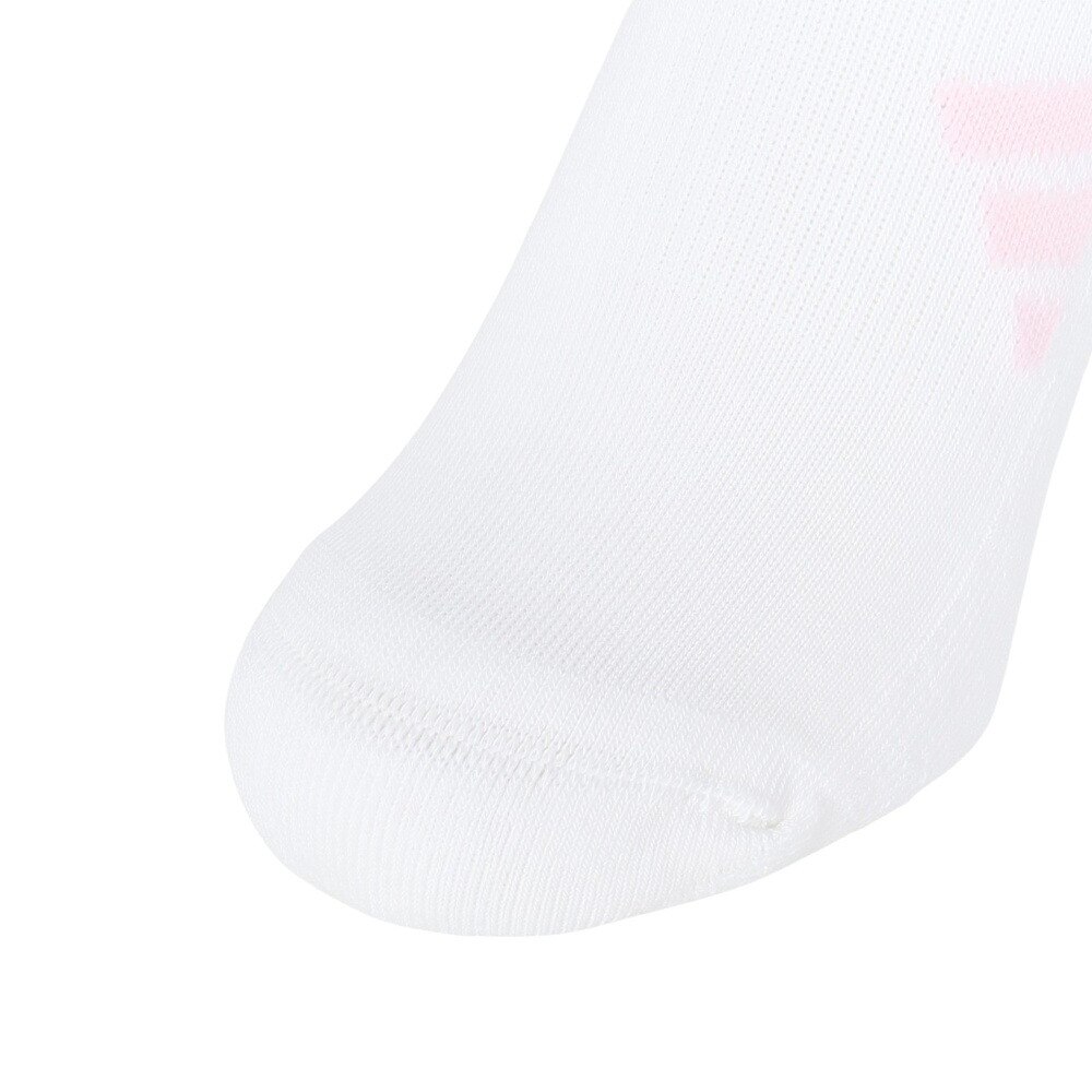 アディダス（adidas）（レディース）クルー丈 スリーストライプ クッションソックス MGR52-JM0223