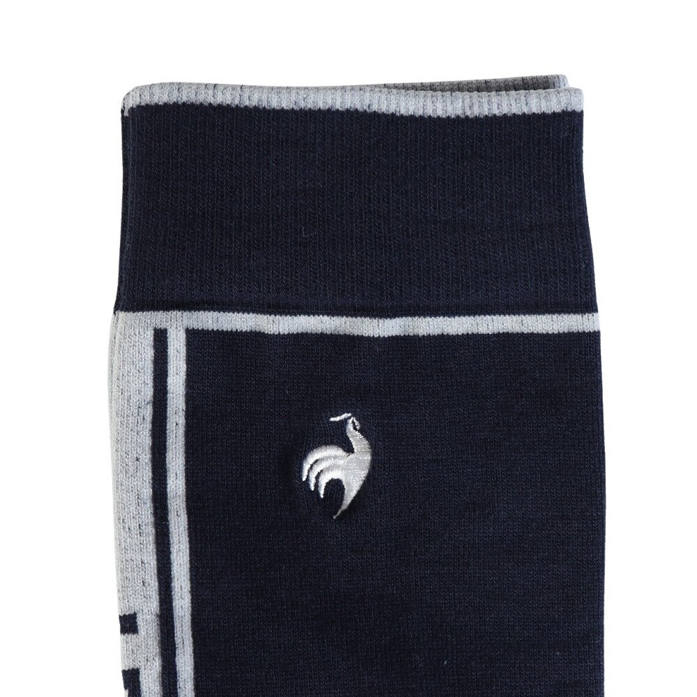 ルコックスポルティフ（lecoqsportif）（レディース）ゴルフ 耐久消臭 足底パイル ヒールラインハイソックス LG5FSO04L NV00